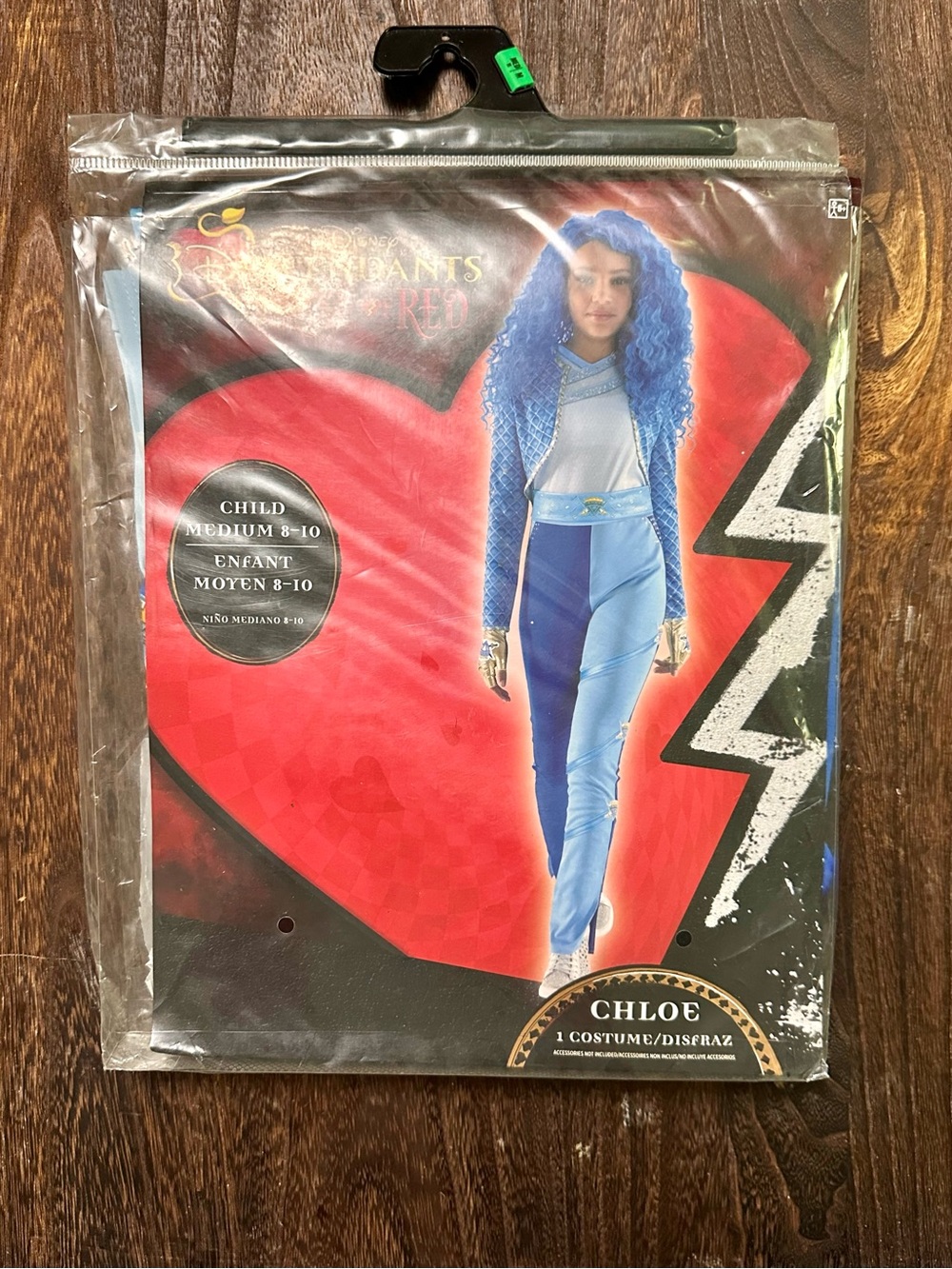Disney Descendants Rise of the Red Chloe Costume Medium 8-10yr NIP